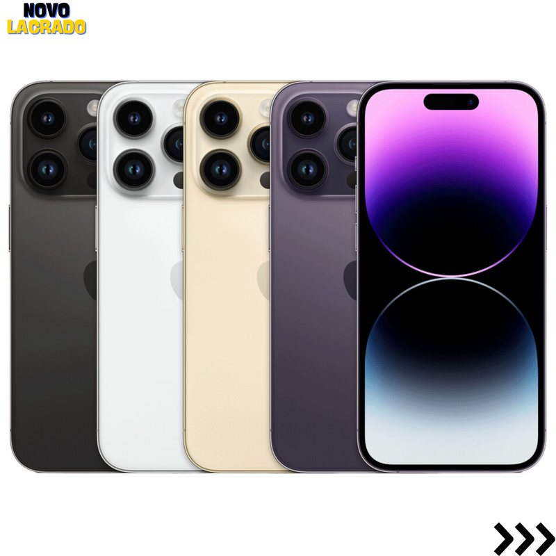 iPhone 15 Pro - 128GB - Tela 6,1” - Camera 48MP - iOS - Novo - Todas Cores - SEMINOVO