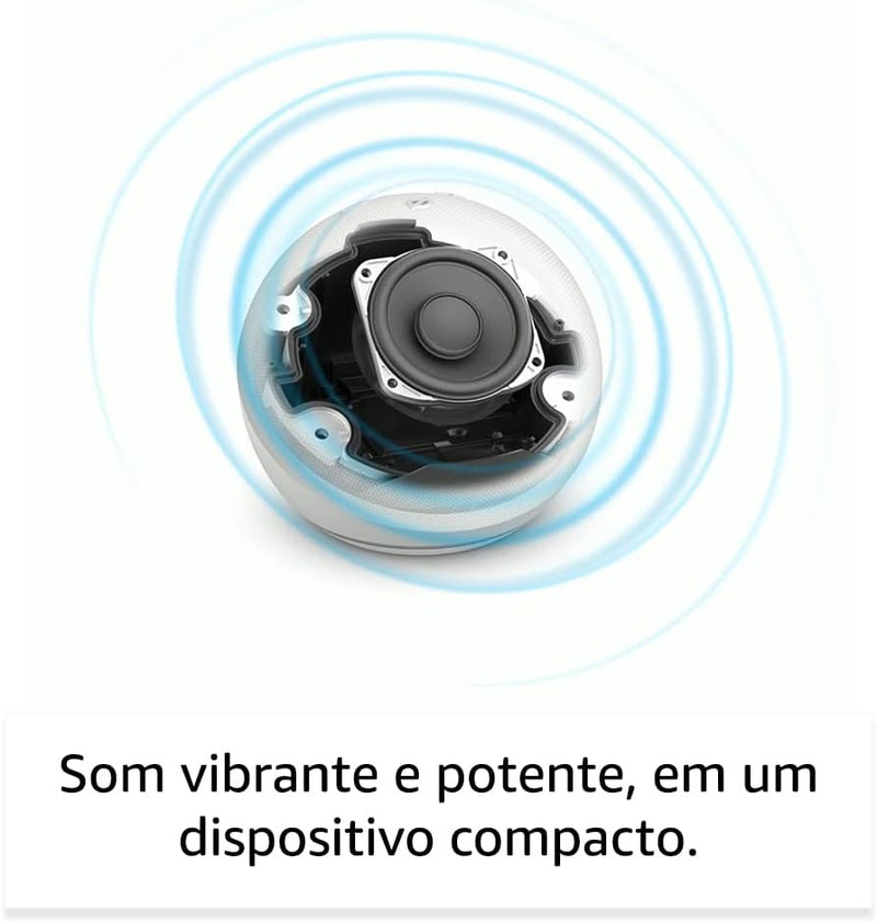 Echo Dot 5ª geração | O Echo Dot com o melhor som já lançado | Cor Preta