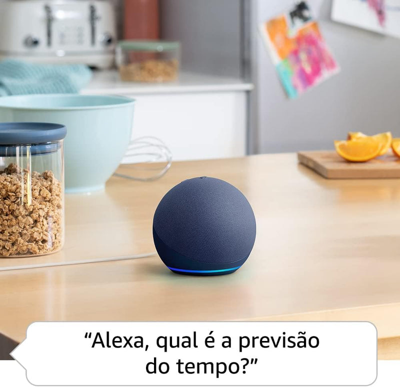 Echo Dot 5ª geração | O Echo Dot com o melhor som já lançado | Cor Preta