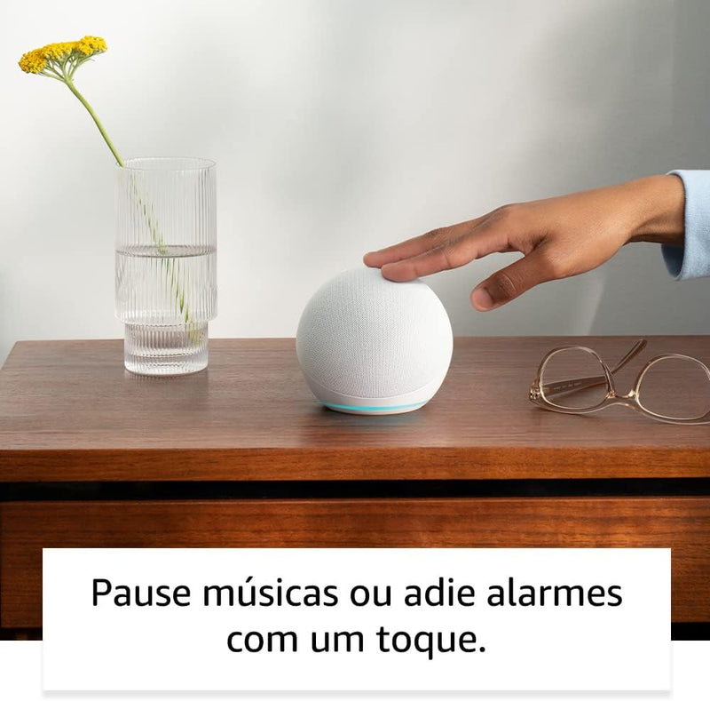 Echo Dot 5ª geração | O Echo Dot com o melhor som já lançado | Cor Preta