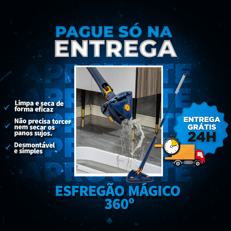 Esfregão Trimop 360