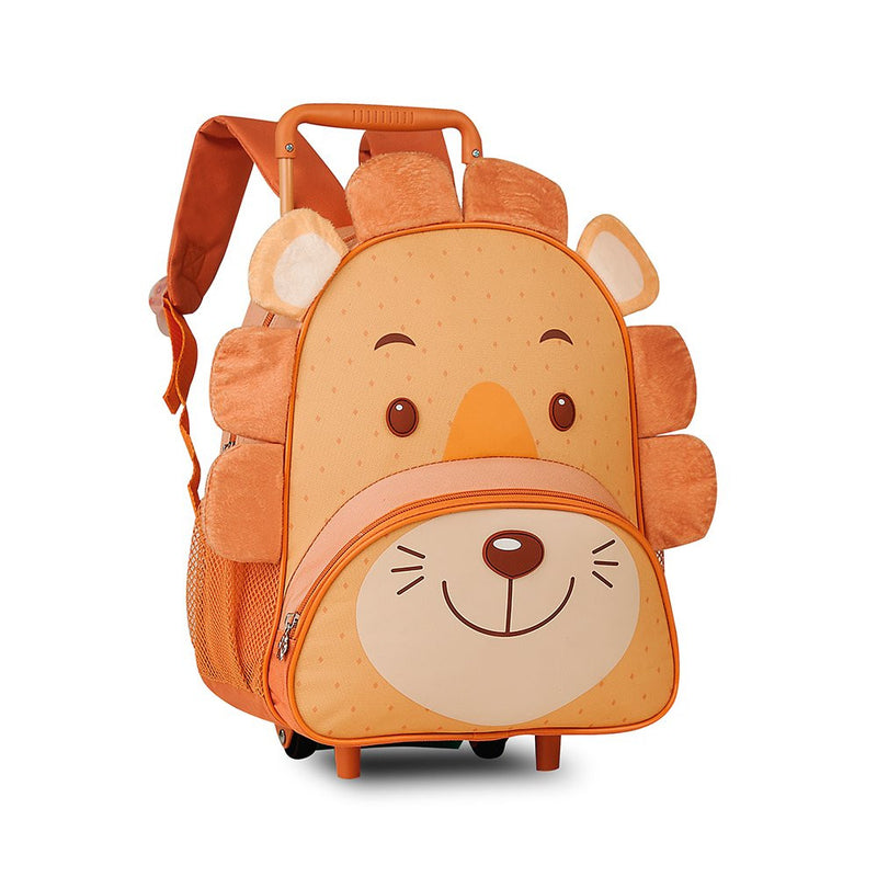 Mochila Infantil Com Rodinhas - Leão