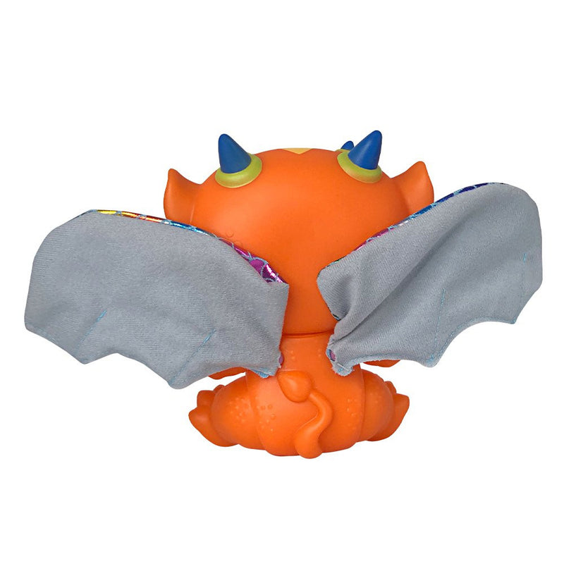 Bebê Dragão Flying Baby Com Asas - Laranja