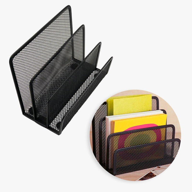 Organizador/Porta Cartas e Papeis para Mesa - Aramado